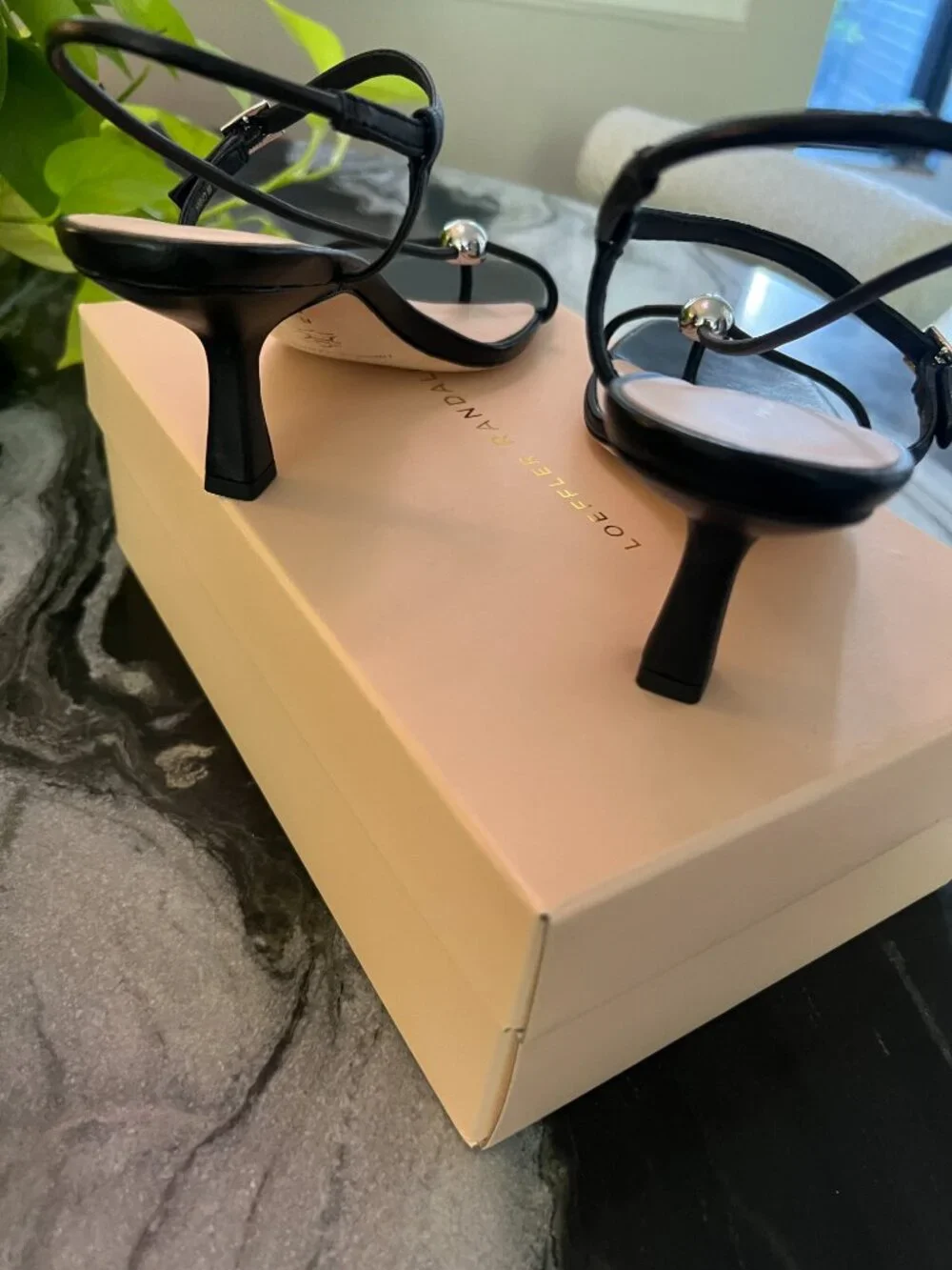 Loeffler Randal Black Sandals - New Season! - Picture 4 of 5